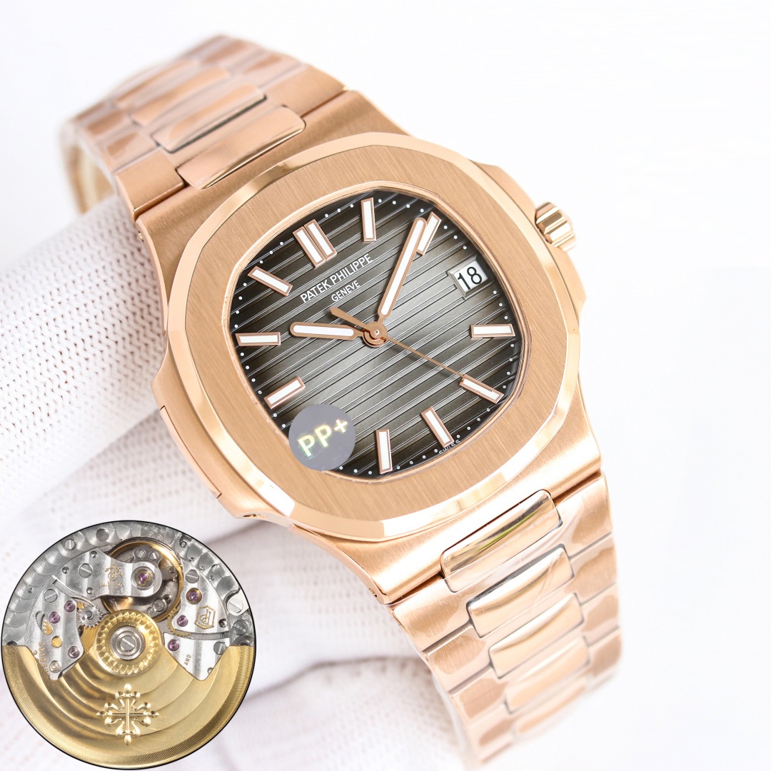 5711 Olive Green Super Clone | Rose Gold Vintage Dial