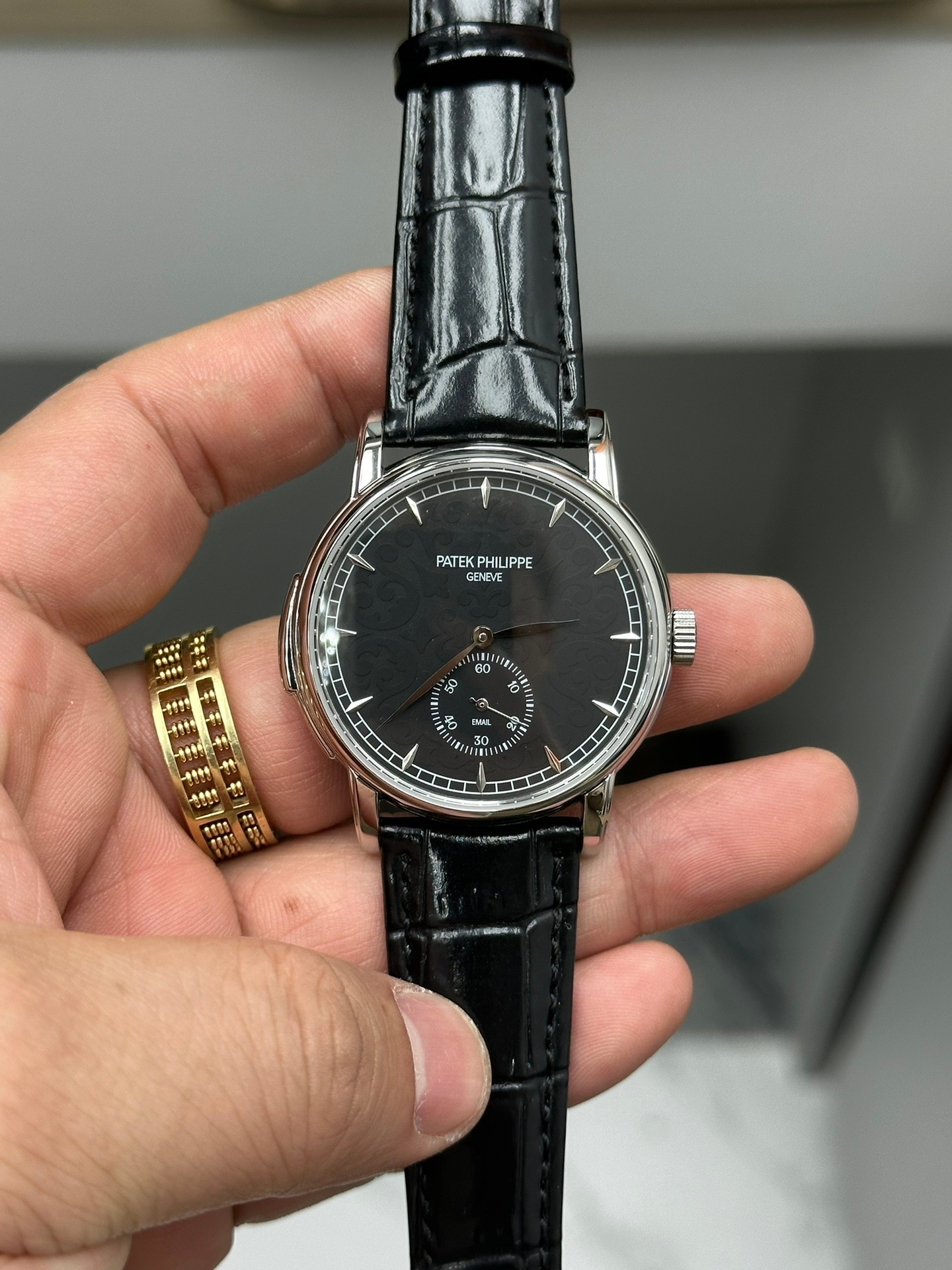 Patek Philippe 5078G 010 Super clone Grand Complications Round Watch