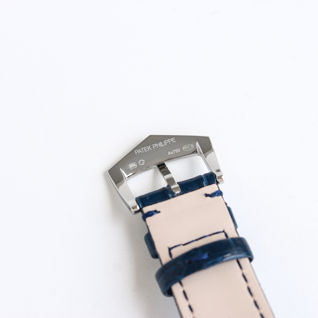 Blue Opaline Dial Chronograph Annual Calendar | 18K White Gold Modern Statement