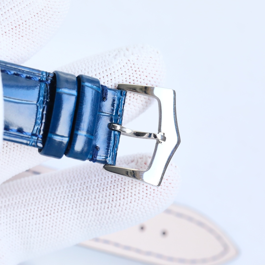 5960 Blue Dial Super Clone | White Gold Diamond Bezel