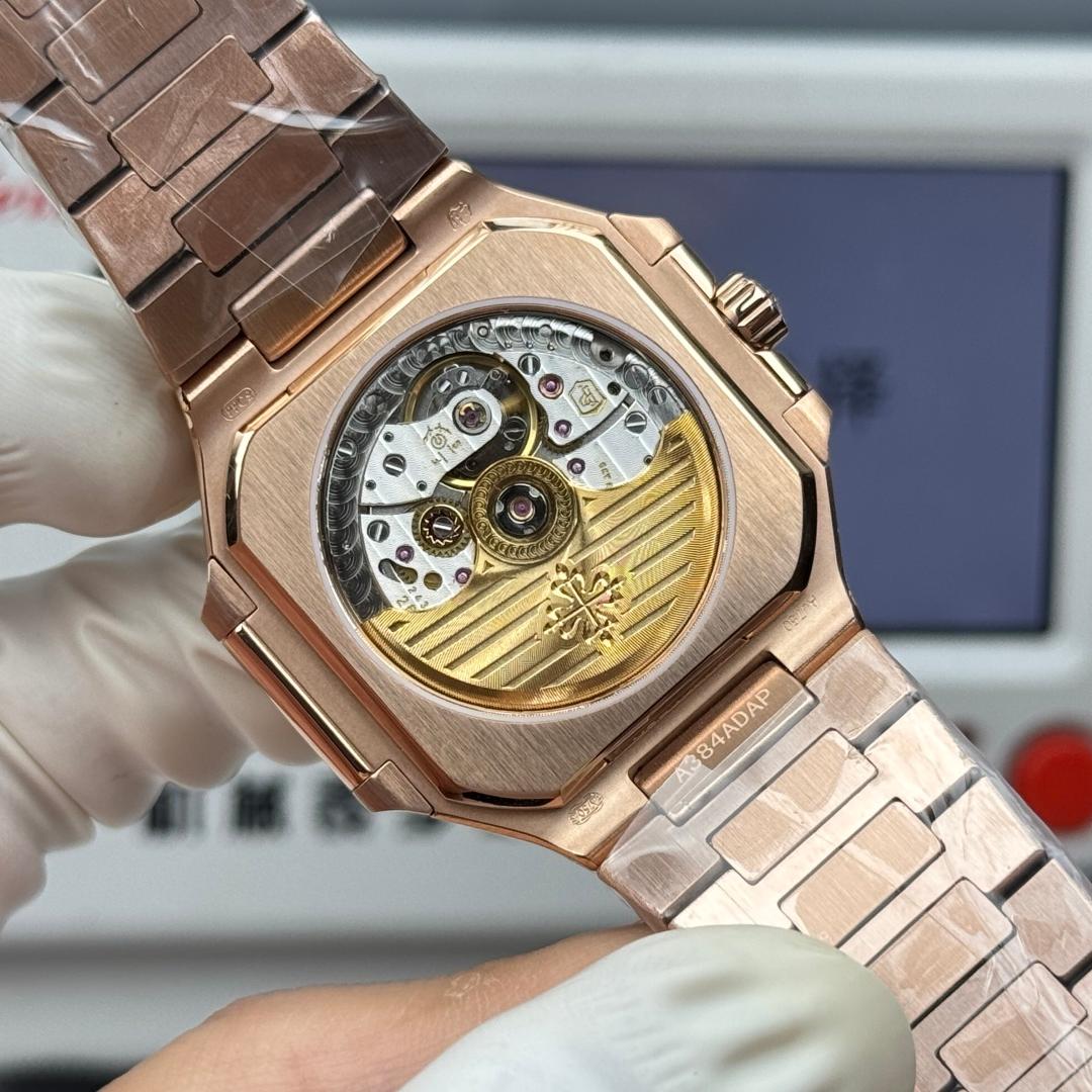 Square Nautilus-inspired 5821 Rose Gold Super Clone