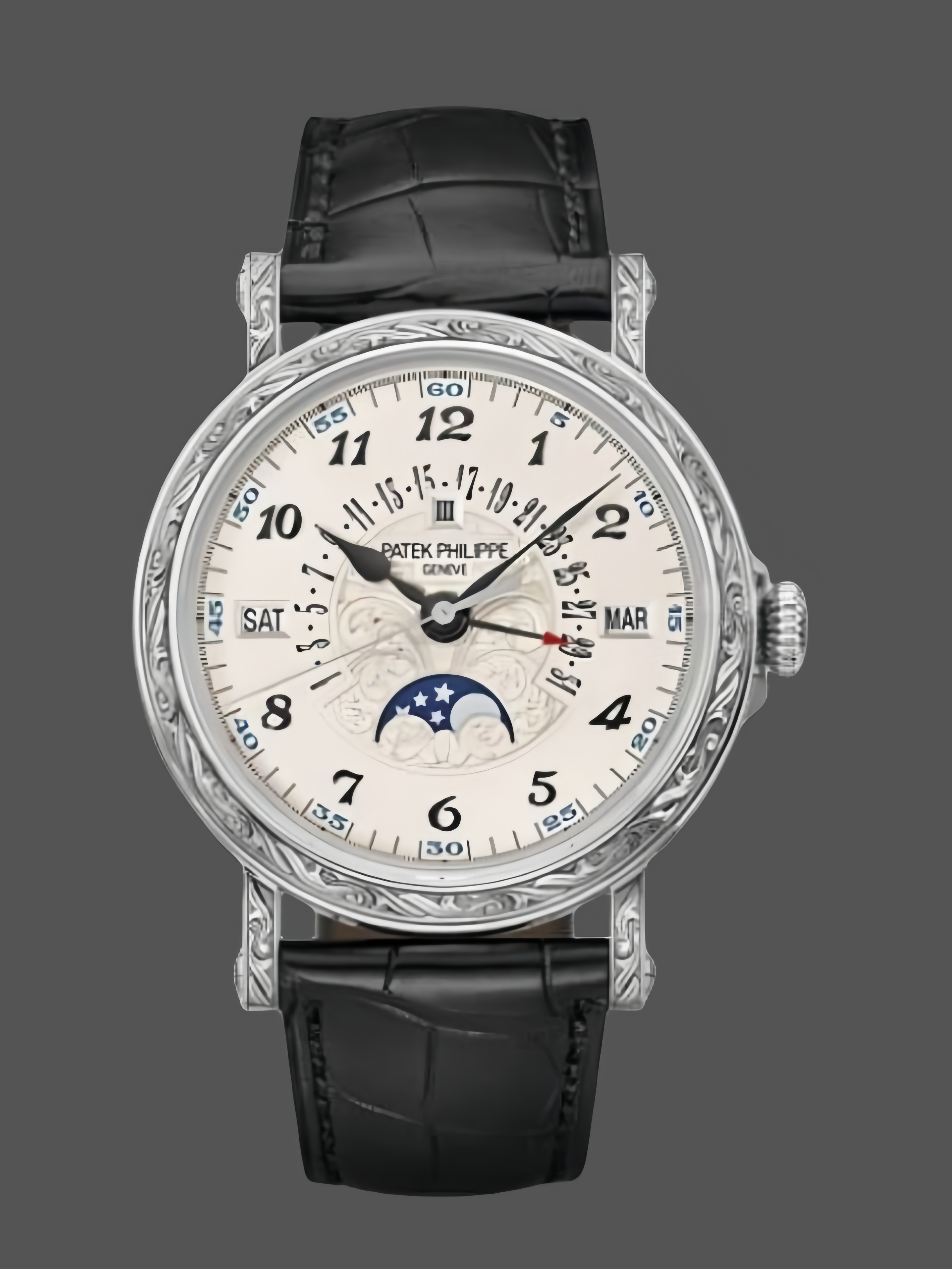 Patek Philippe 5160 500G 001 Super clone Grand Complications White Dial Timepiece