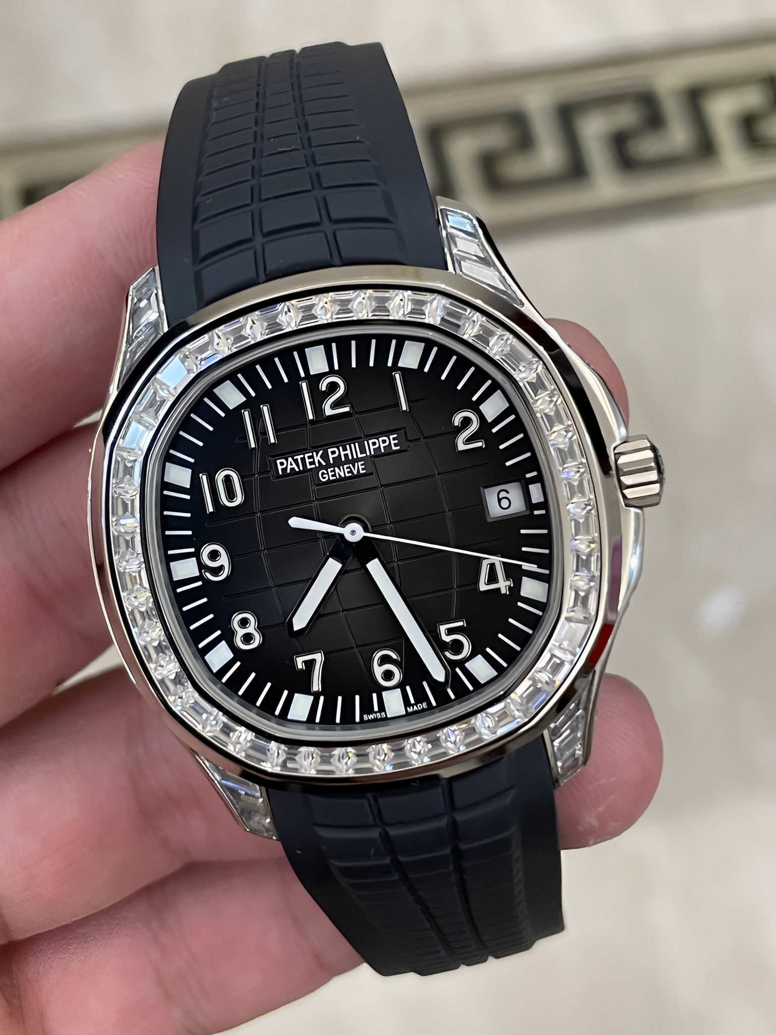 Patek Philippe Aquanaut 5167 300G 010 Super Clone Multi-Tone Dial Mens Watch