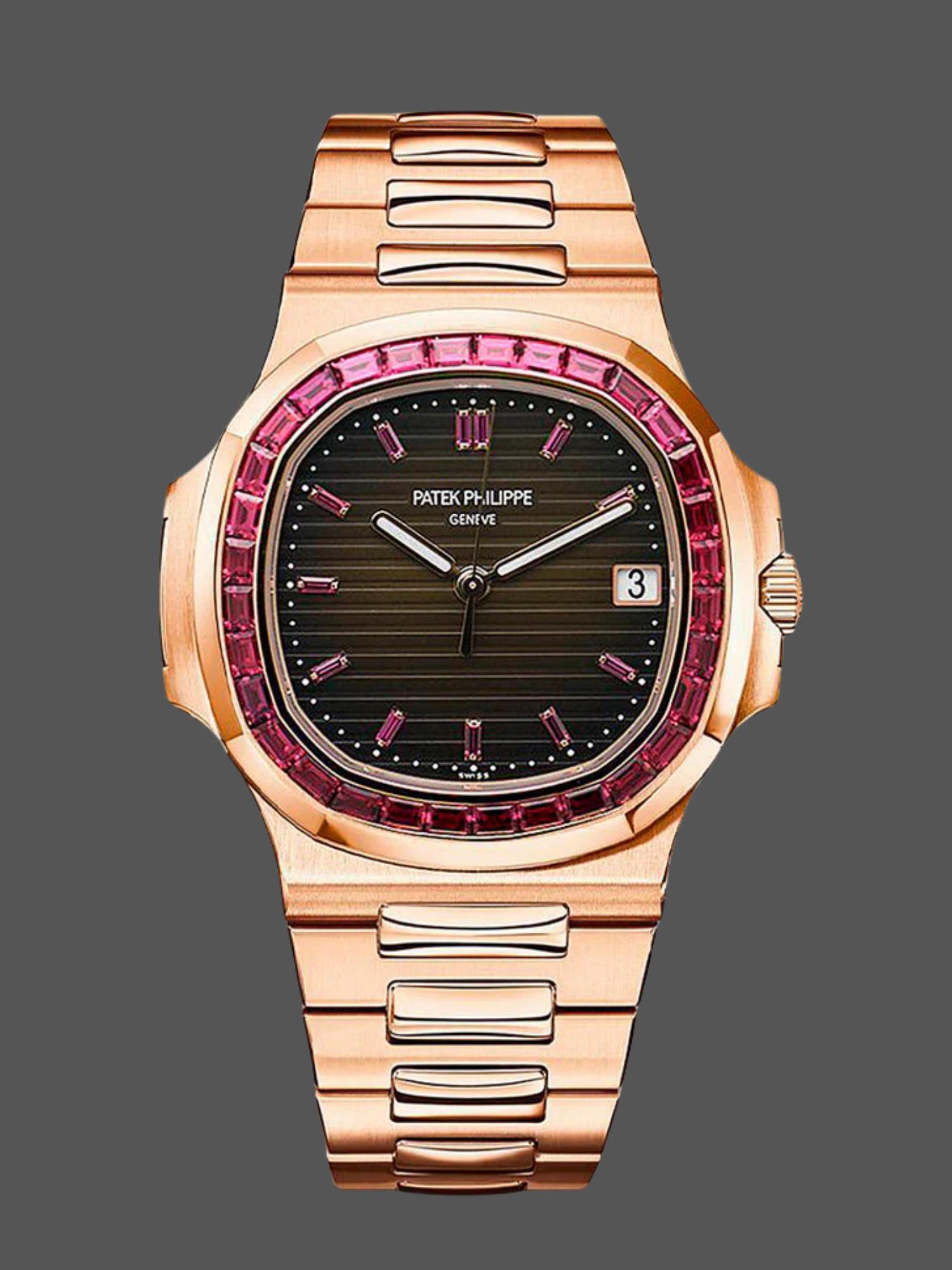 Nautilus 5723 112R 001 Super Clone 40mm Titanium Luxury Timepiece