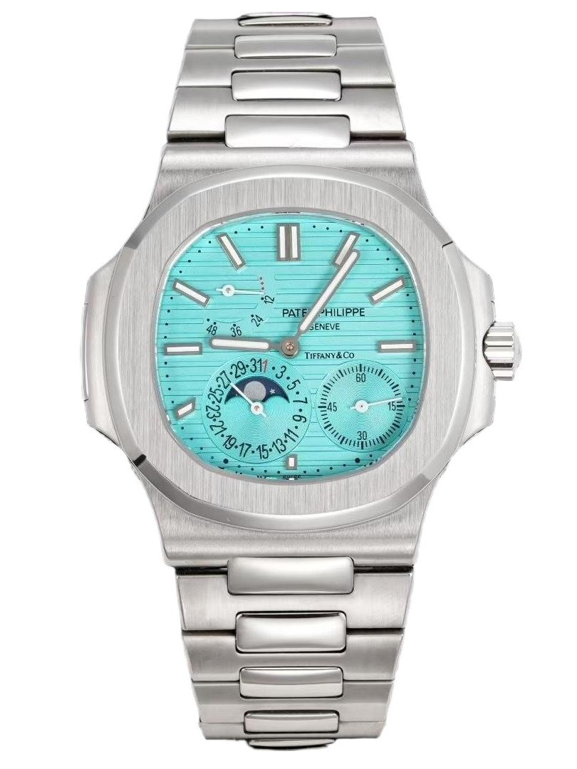 Super clone 5712 watch – Pastel‑Blue Micro‑Rotor Edition