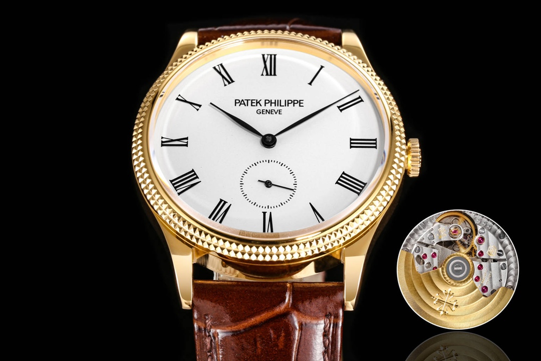 Patek Philippe 5119G‑001 Super Clone Yellow Gold Calatrava Unisex Watch
