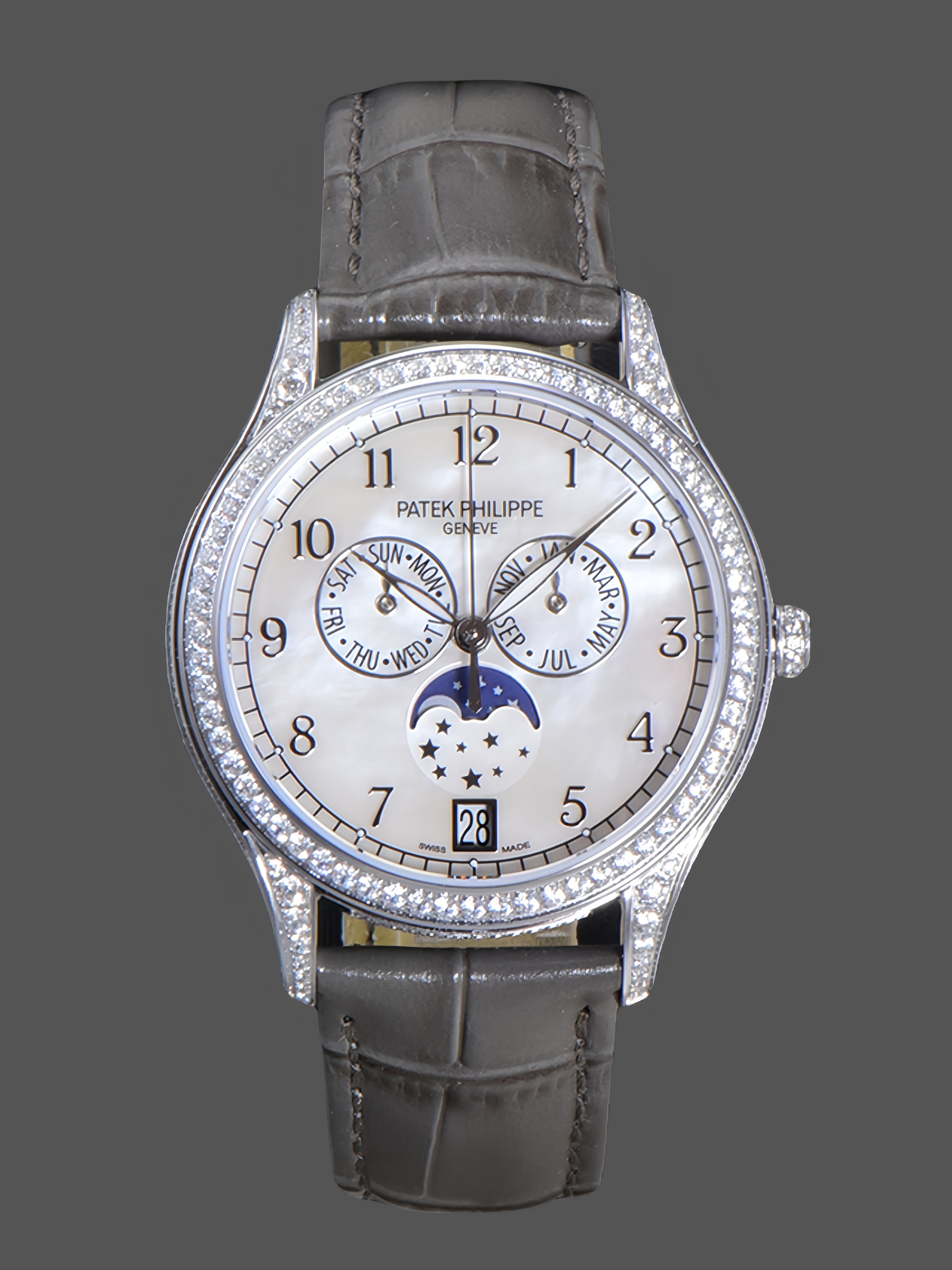 Patek Philippe 4948G 010 Super clone Ladies Round Luxury Timepiece