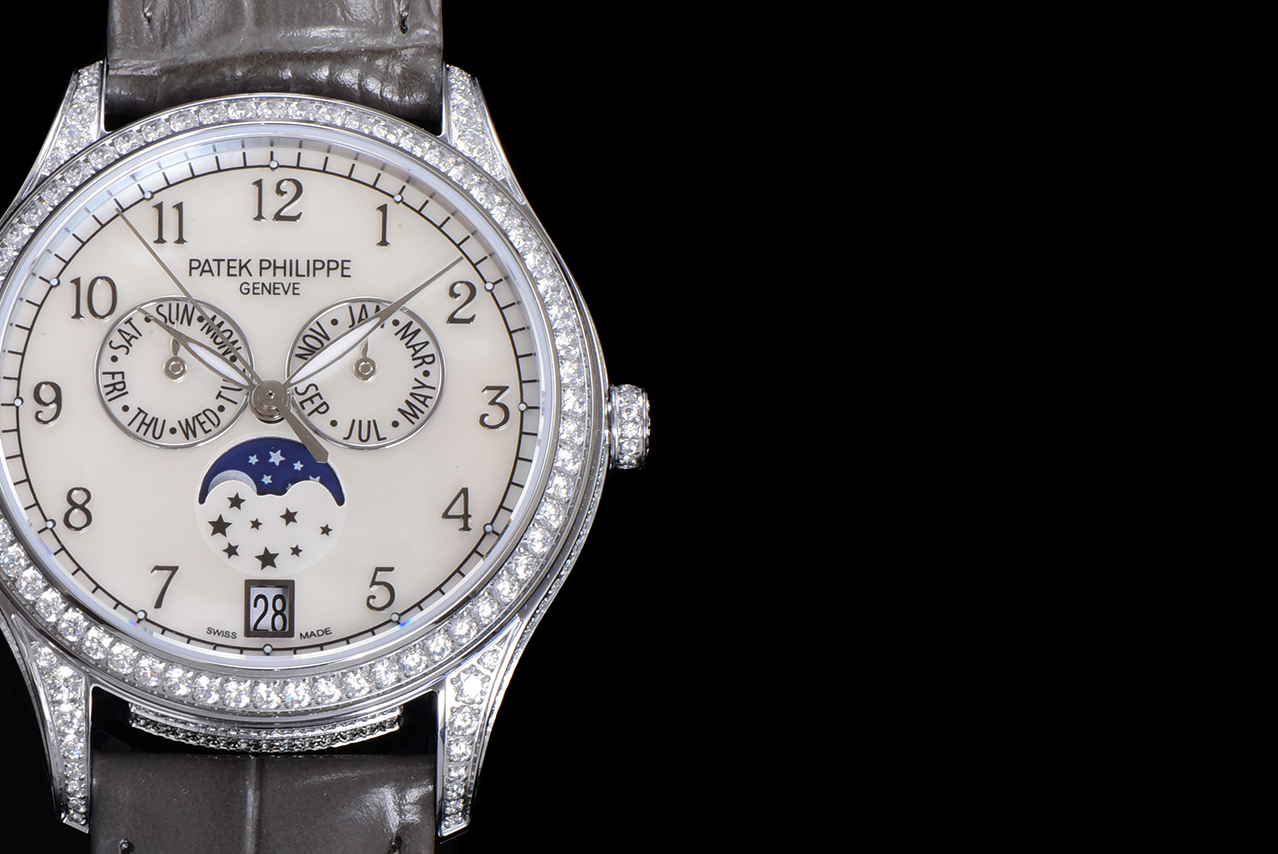 Patek Philippe 4948G 010 Super clone Ladies Round Luxury Timepiece