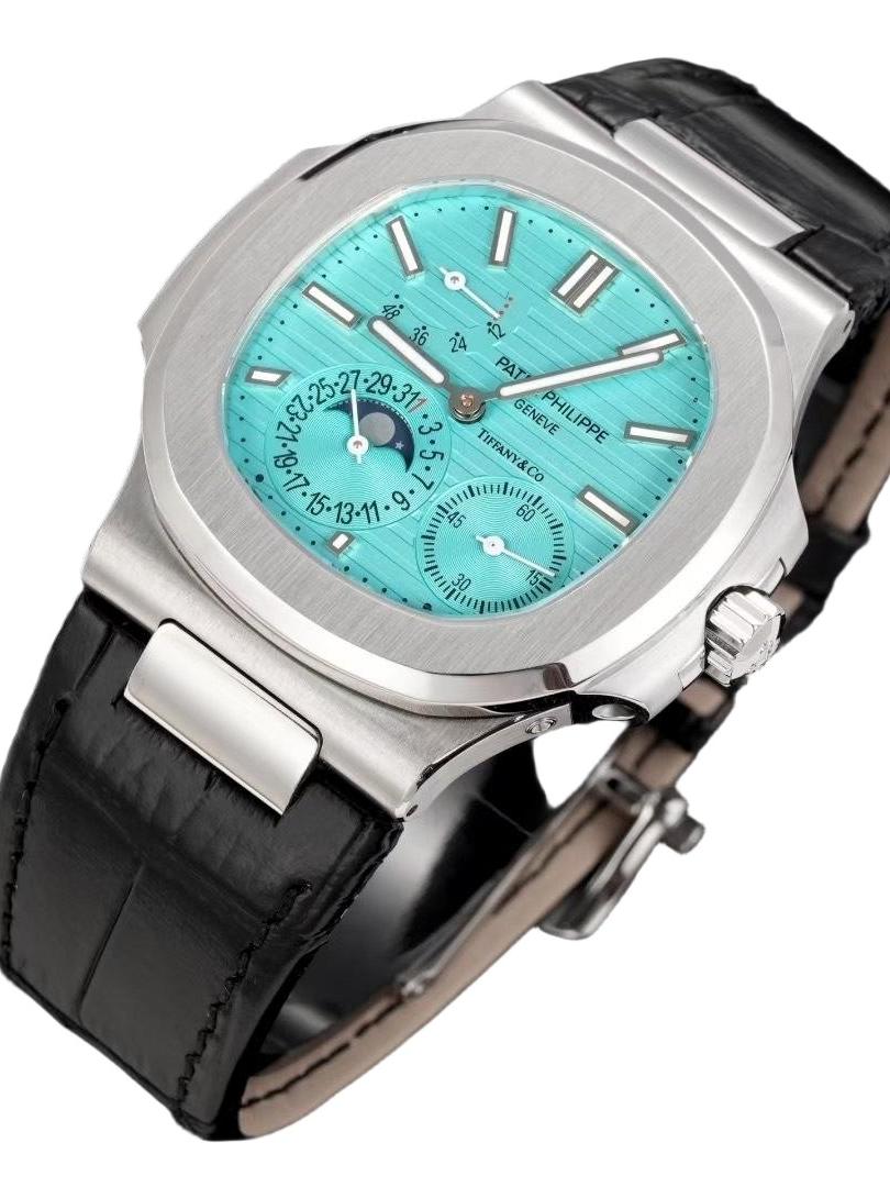 5712 Watch Super Clone – Pastel‑Blue Micro‑Rotor Edition