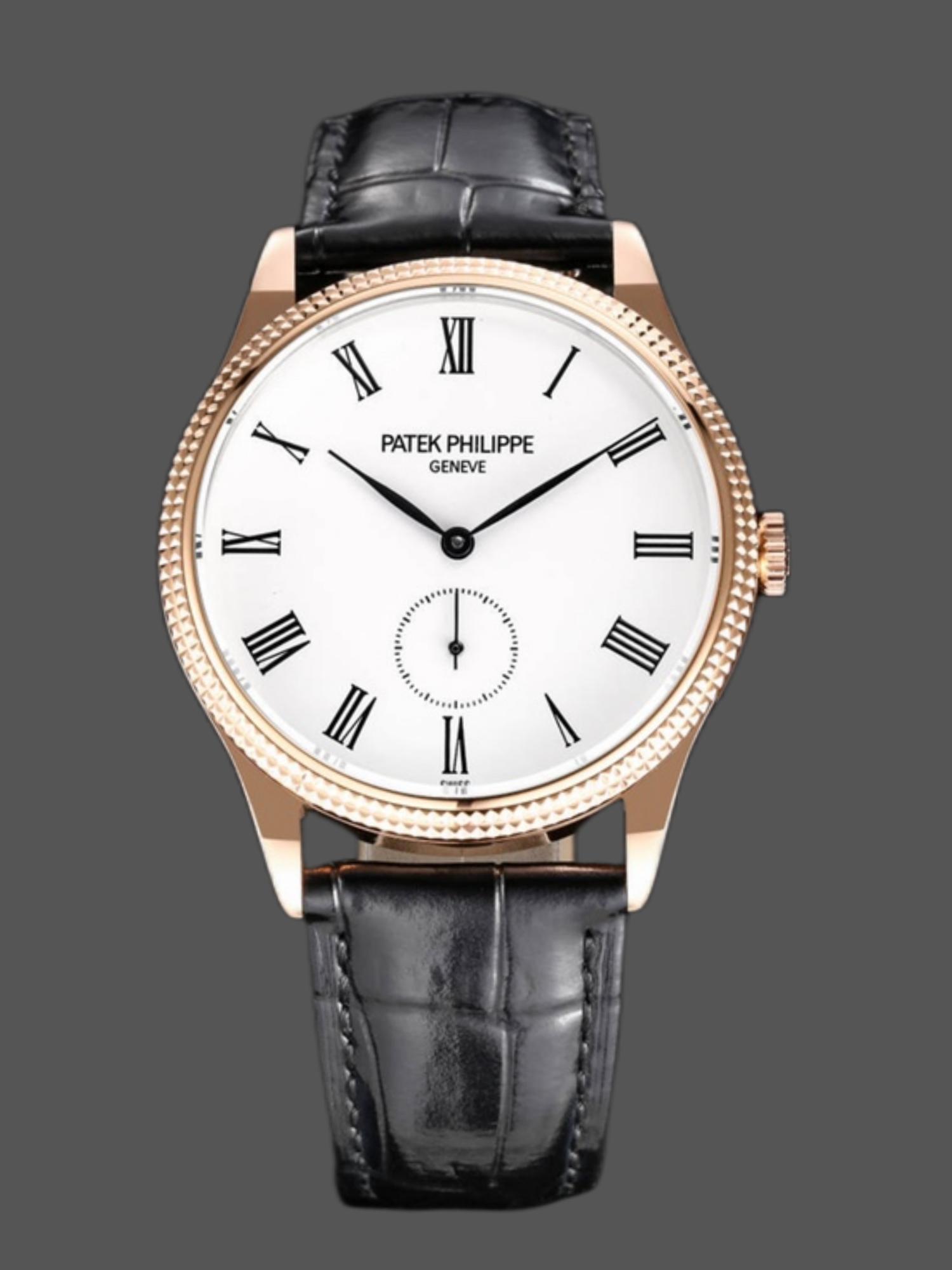 Patek Philippe 5119R Super Clone Rose Gold Round Calatrava Timepiece