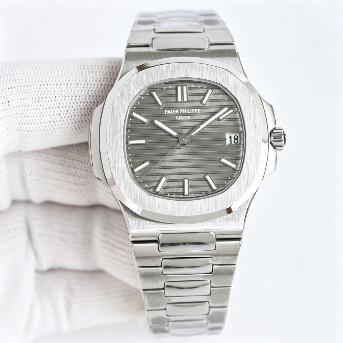 5711 Grey Dial Super Clone | Stainless Steel Luxury Sports Watch