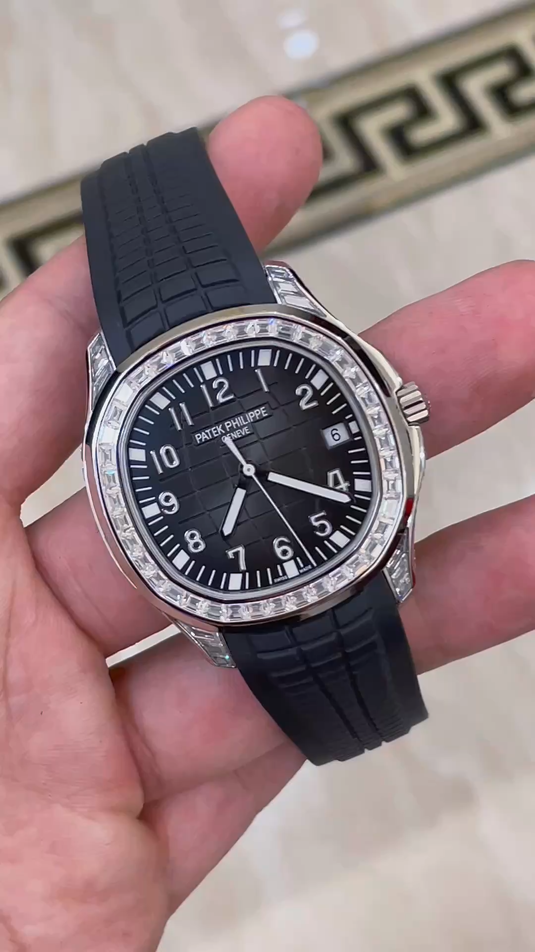 Patek Philippe Aquanaut 5167 300G 010 Super Clone Multi-Tone Dial Mens Watch