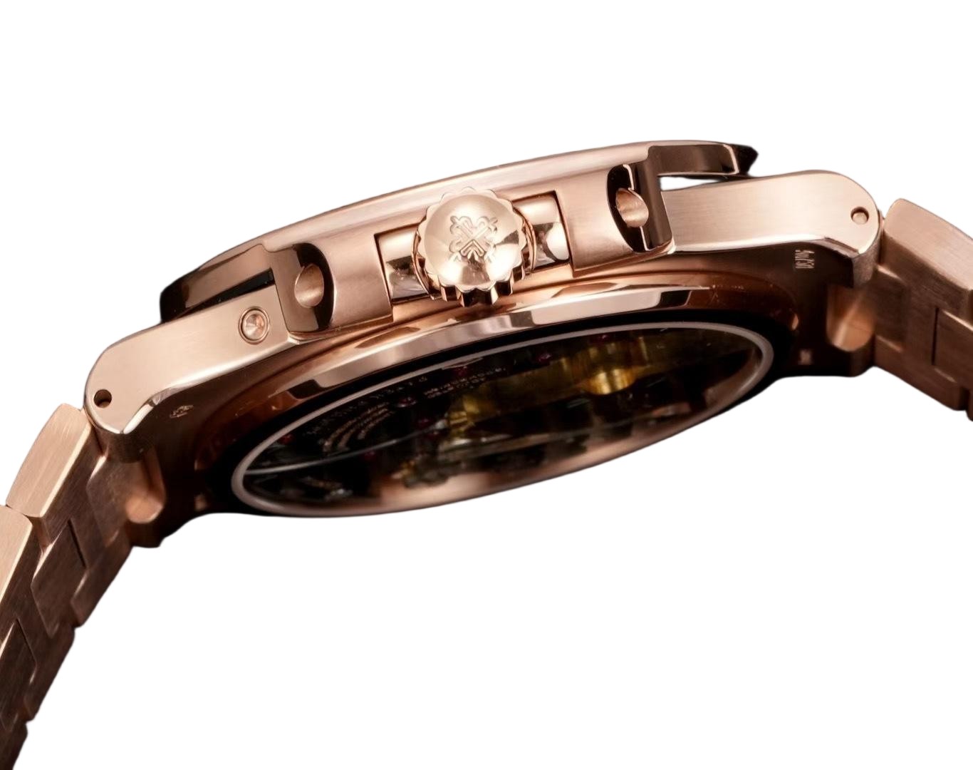 5712 Super Clone Watch – Full Rose Gold Brown‑Dial Edition
