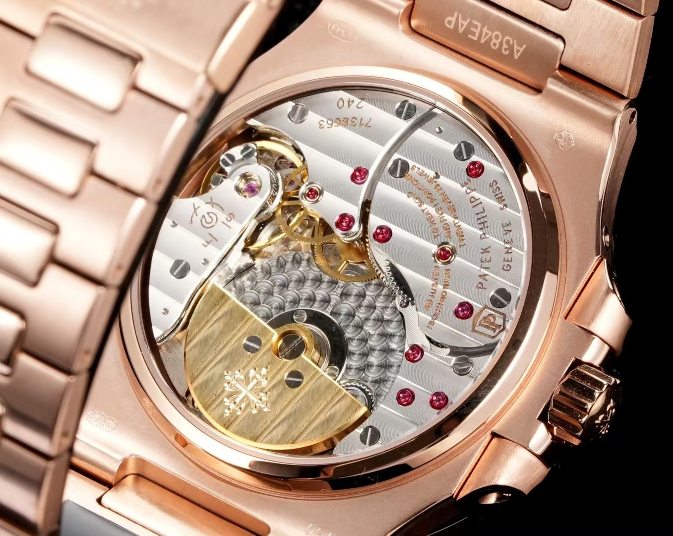 5712 Super Clone Watch – Full Rose Gold Brown‑Dial Edition