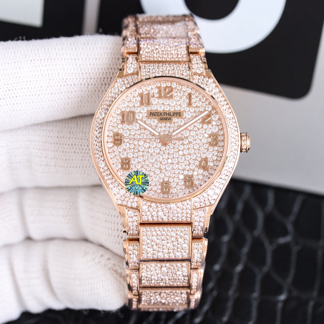 Patek Philippe 7300 Super Clone 7300 1450R 001 Elegant Ladies Timepiece