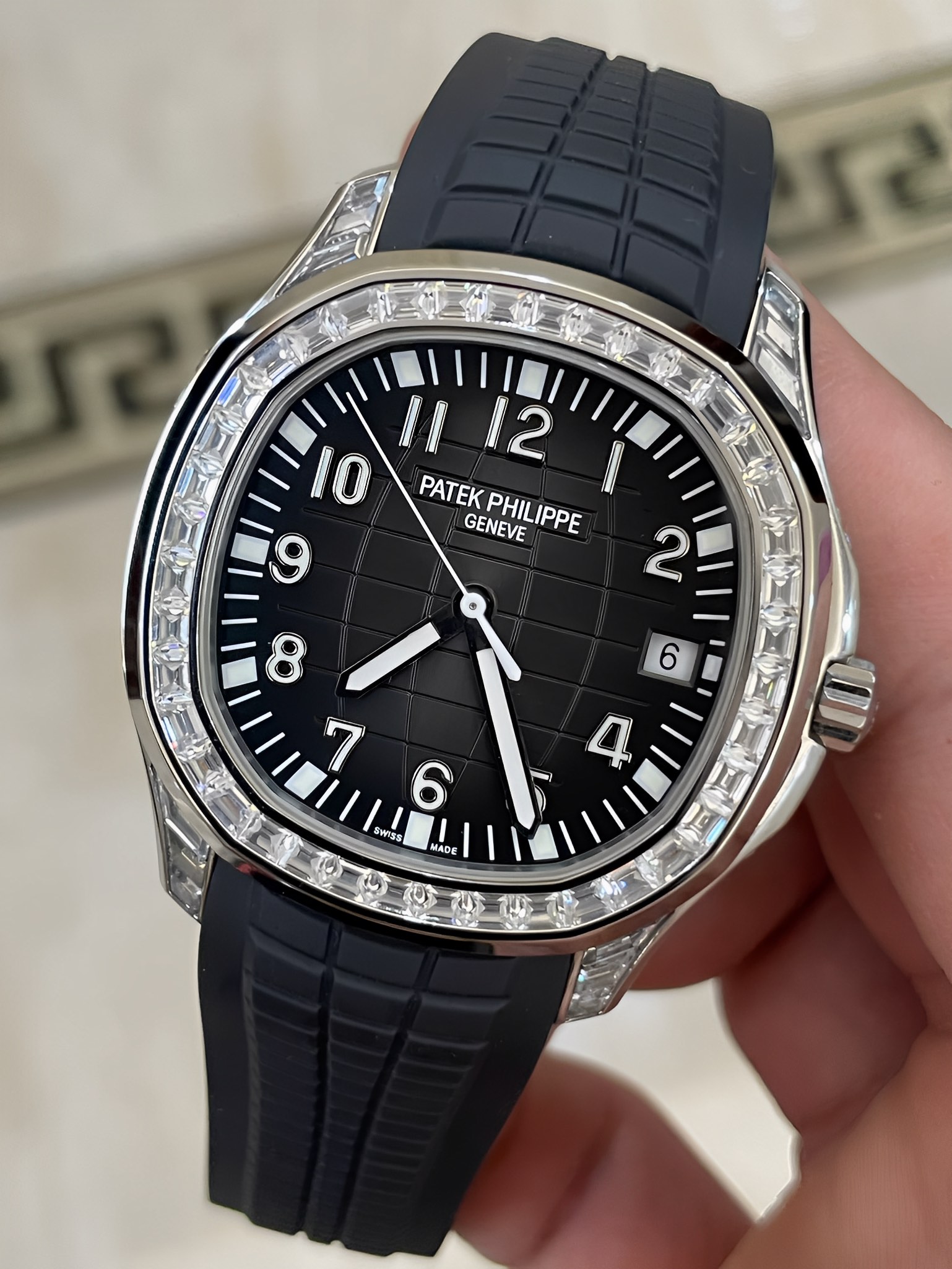 Patek Philippe Aquanaut 5167 300G 010 Super Clone Multi-Tone Dial Mens Watch