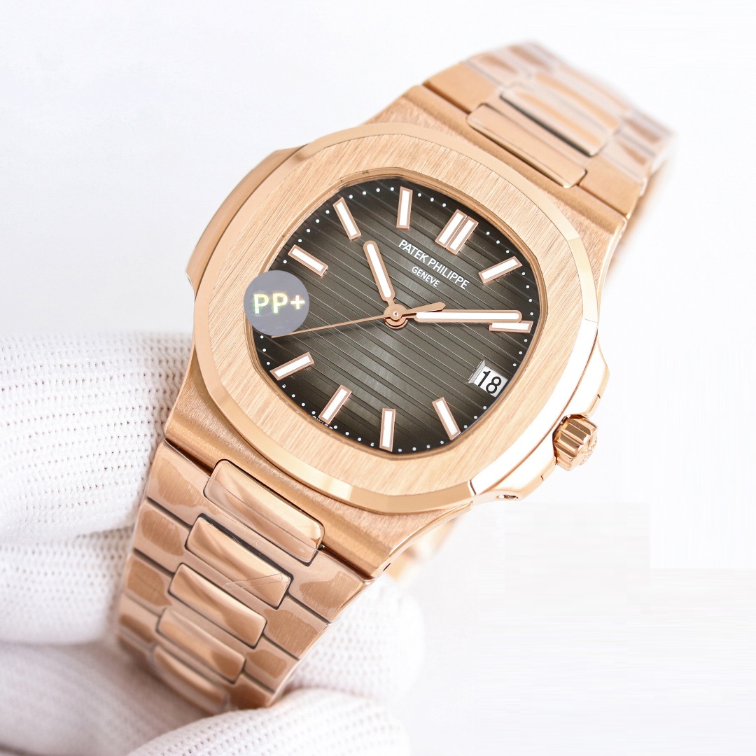 5711 Olive Green Super Clone | Rose Gold Vintage Dial