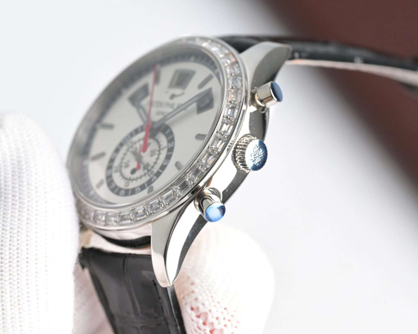 Luxury Super Clone 5961P-001 Platinum White Dial Watch