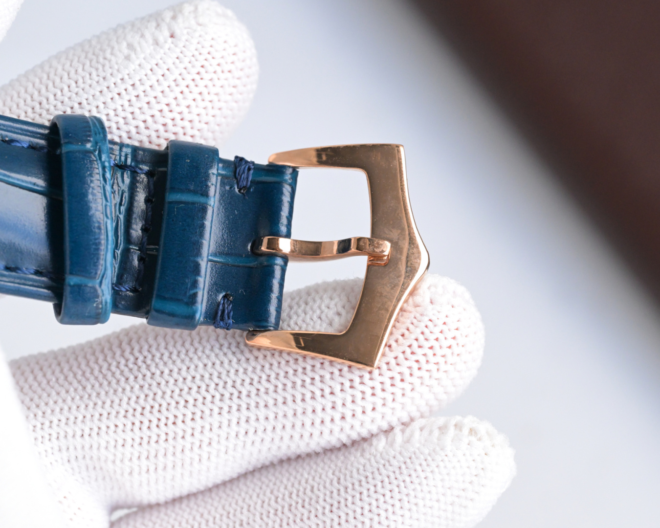 Luxury Super Clone 5905R-010 Rose Gold Blue Dial Watch
