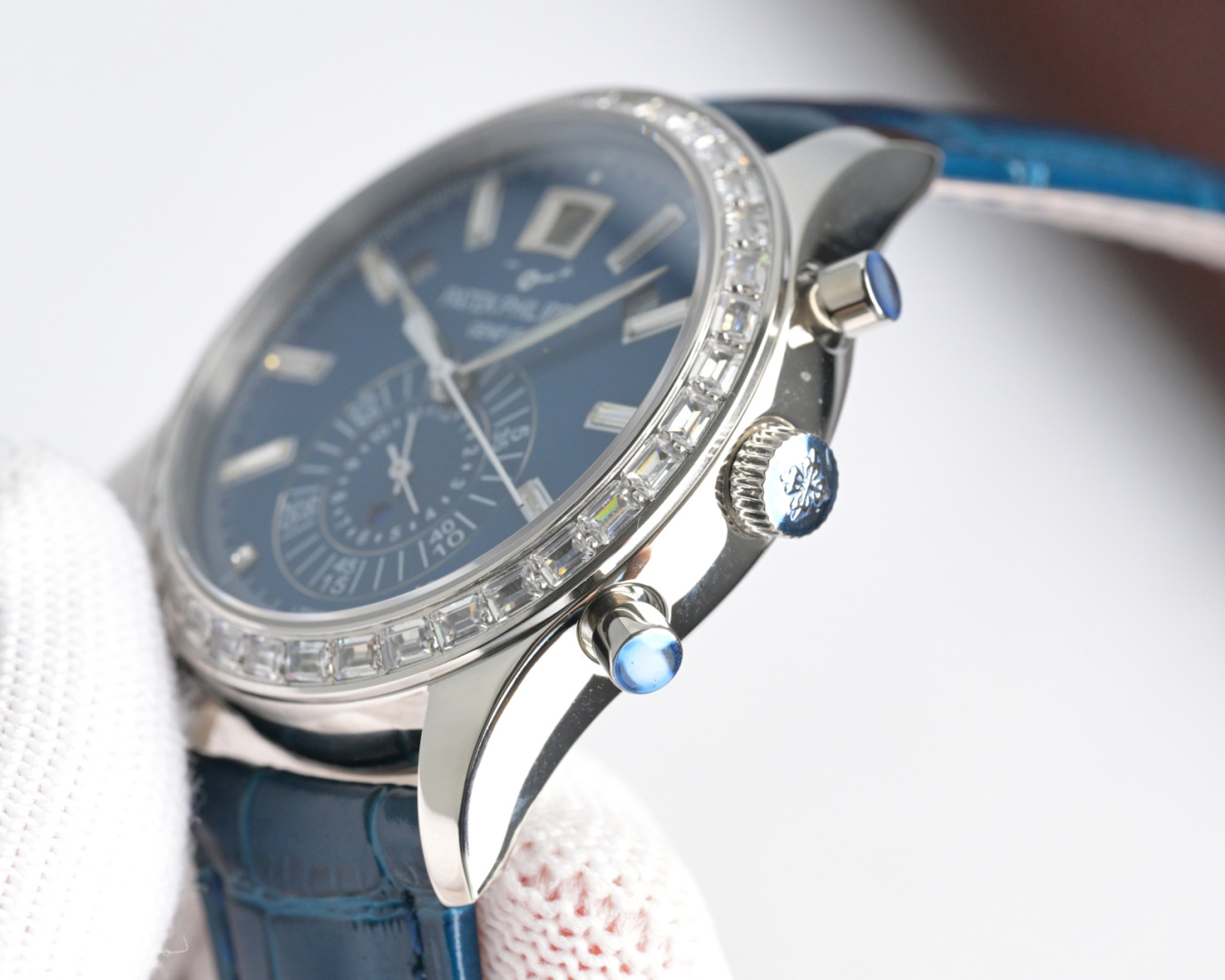 Luxury Super Clone 5961P-001 Platinum Blue Dial Watch