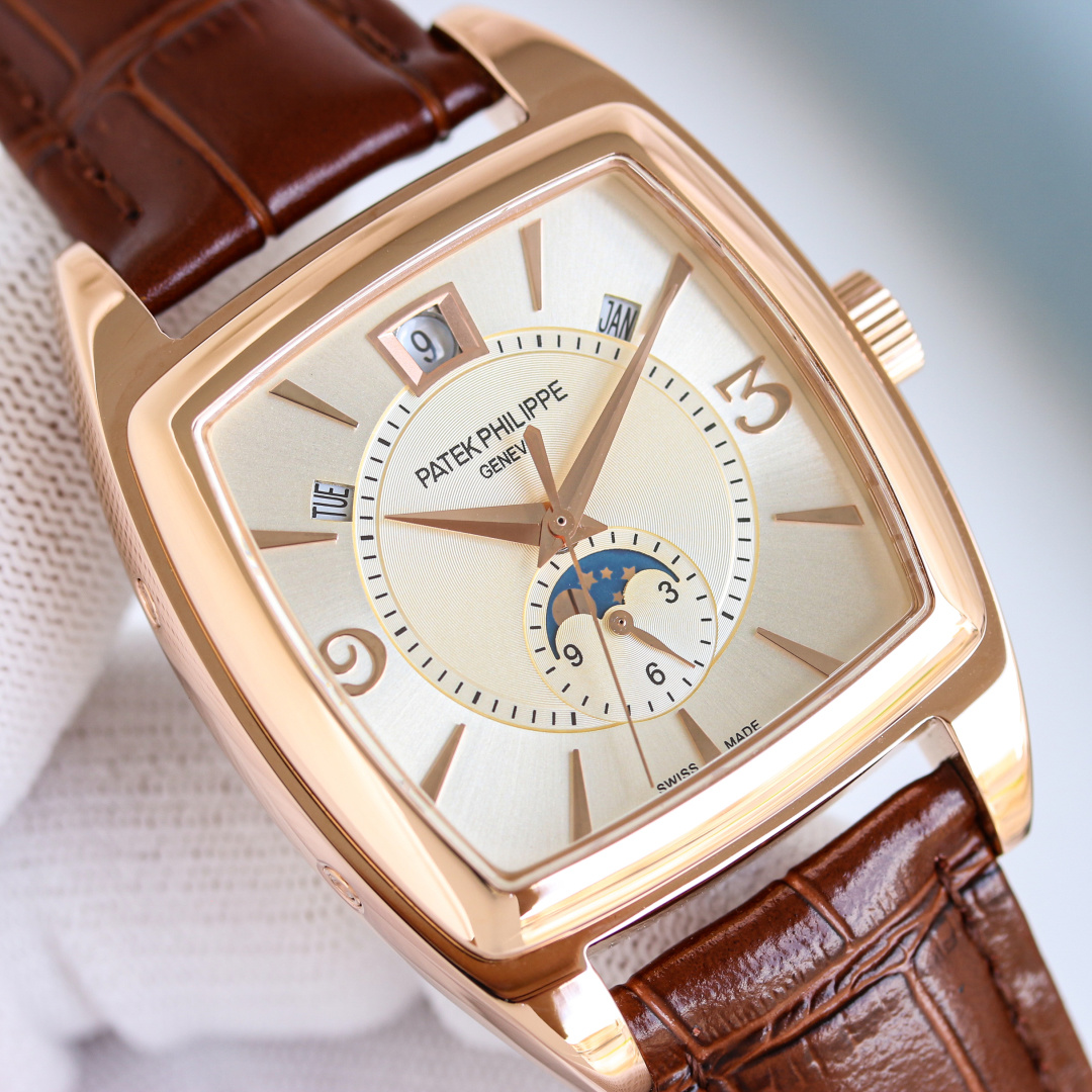 5135R-001 Super Clone | Rose Gold Annual Calendar & Cream Dial