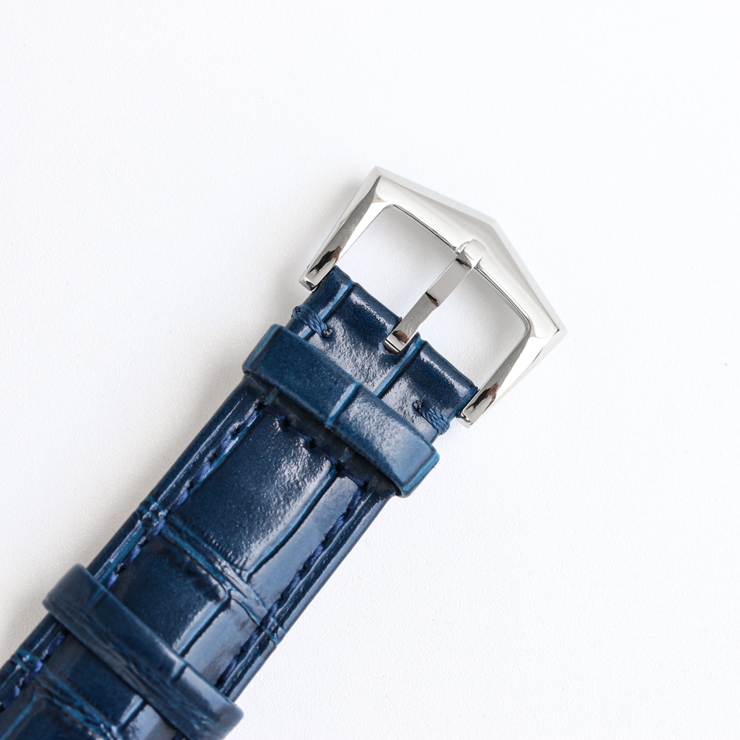 Blue Opaline Dial Chronograph Annual Calendar | 18K White Gold Modern Statement