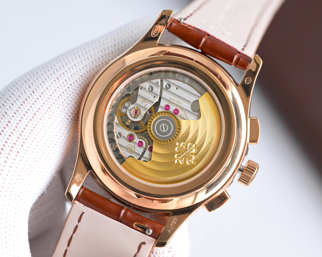 Luxury Super Clone 5905R-010 Rose Gold Brown Dial Watch