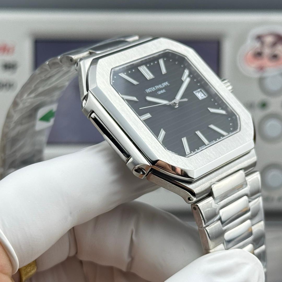 Square Nautilus-inspired 5821 Navy Dial Full Steel Super Clone