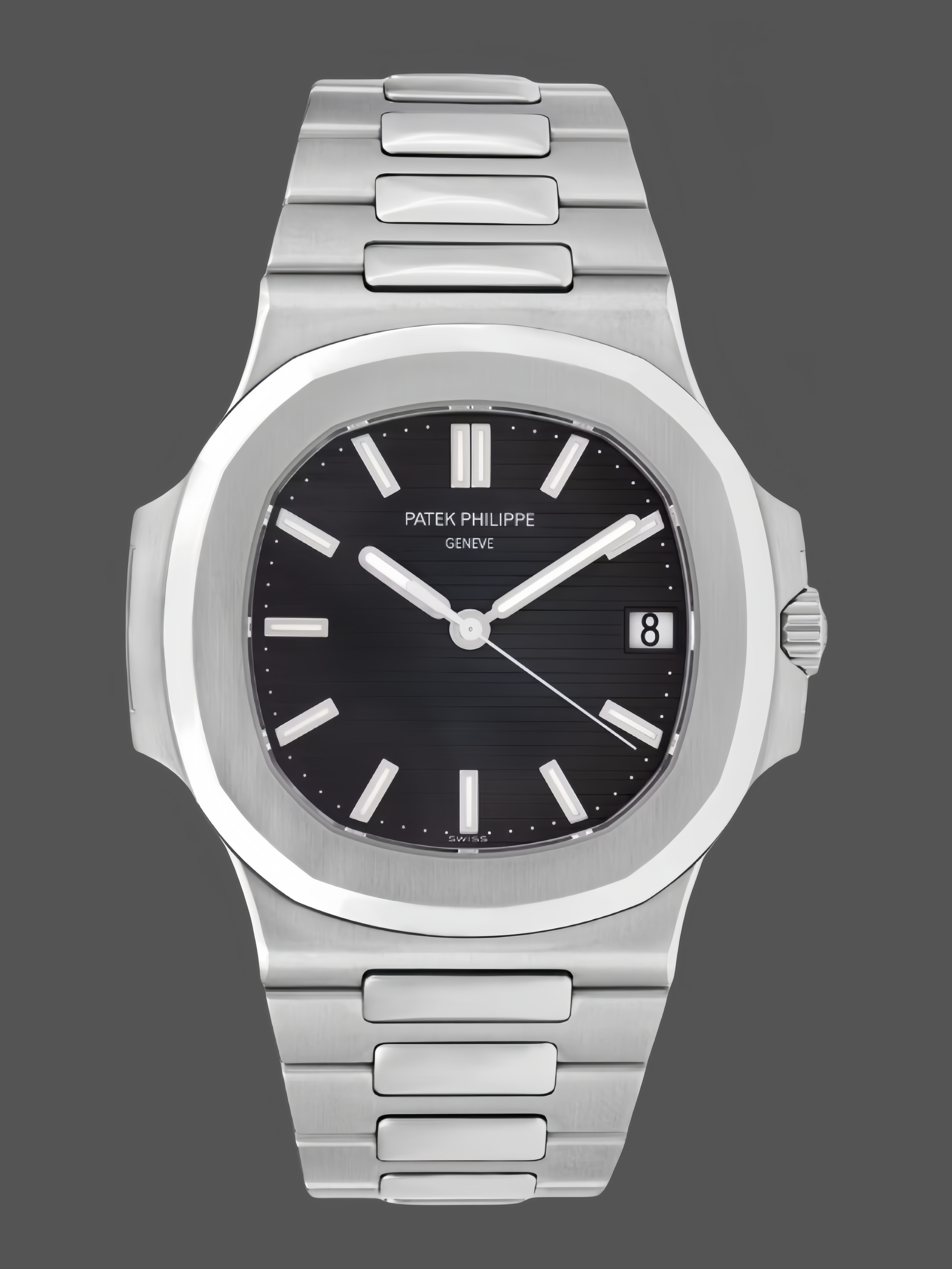 Nautilus 5711 Super clone – 40mm Black Dial Titanium Mens Analog Watch