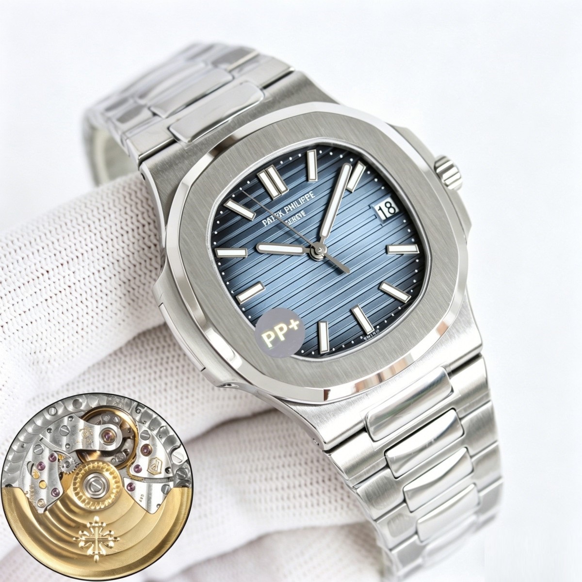 5711/1A-011 Super Clone | Dark Grey Dial Stainless Steel Watch
