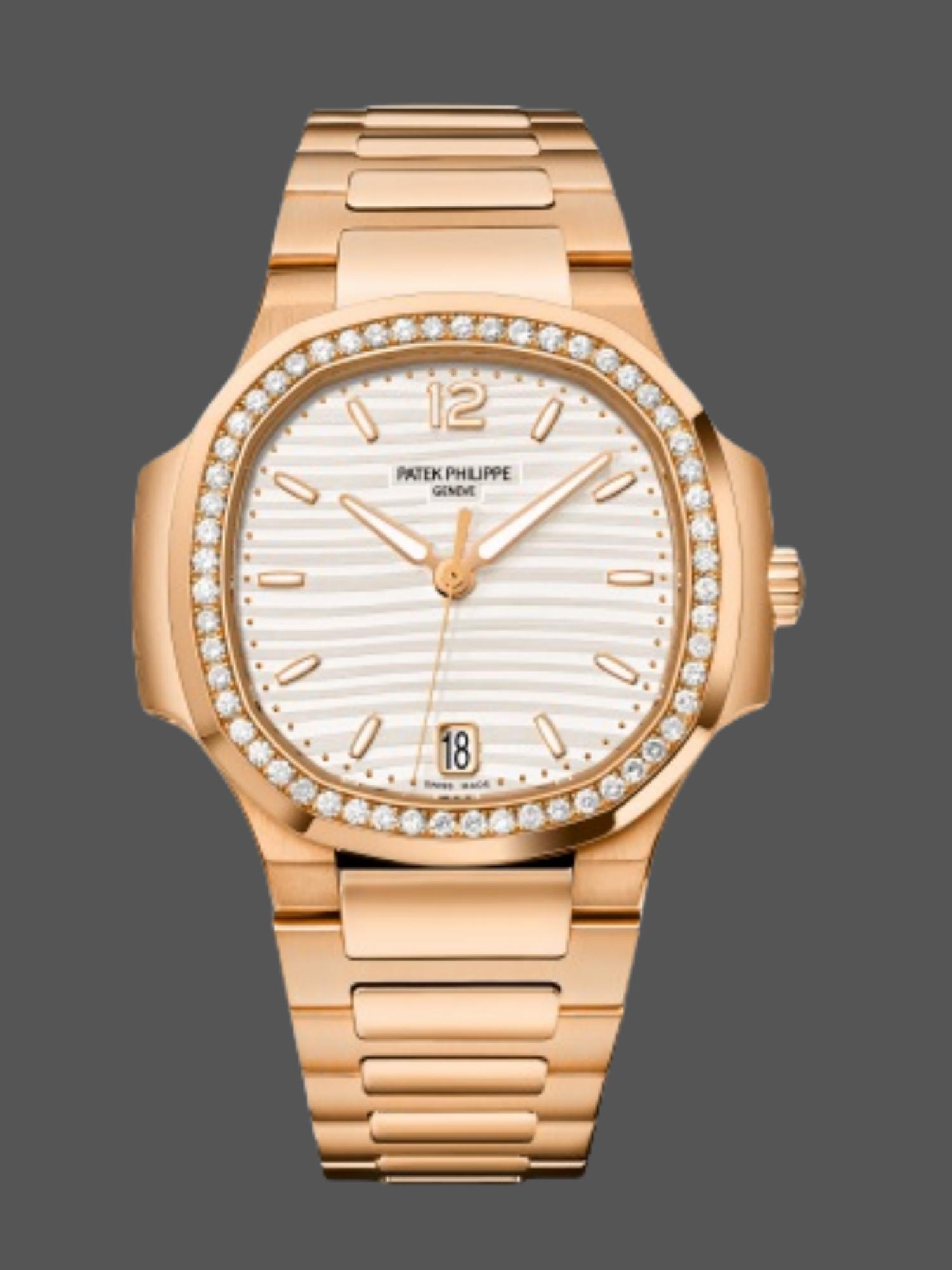Nautilus 7118‑1200R‑001 Super Clone Titanium Gold Mens Luxury Wristwatch