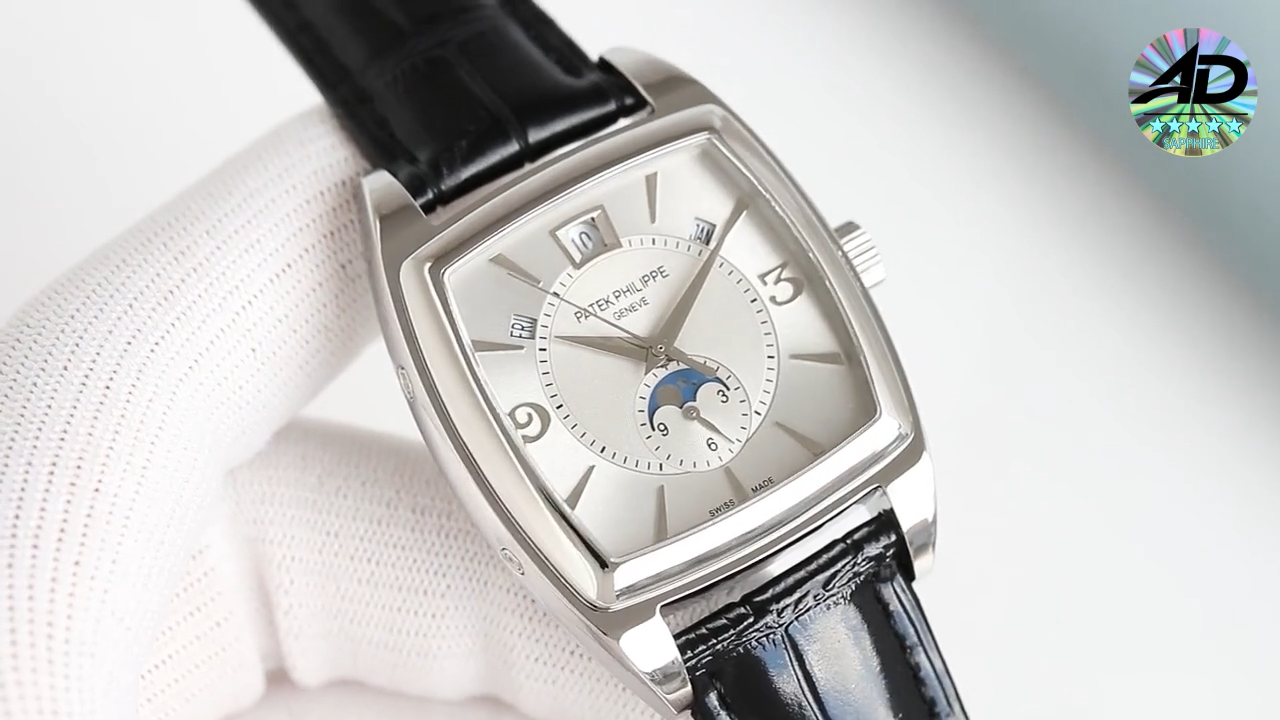 5135G-001 Super Clone Dark Grey Dial | Tonneau Annual Calendar Watch