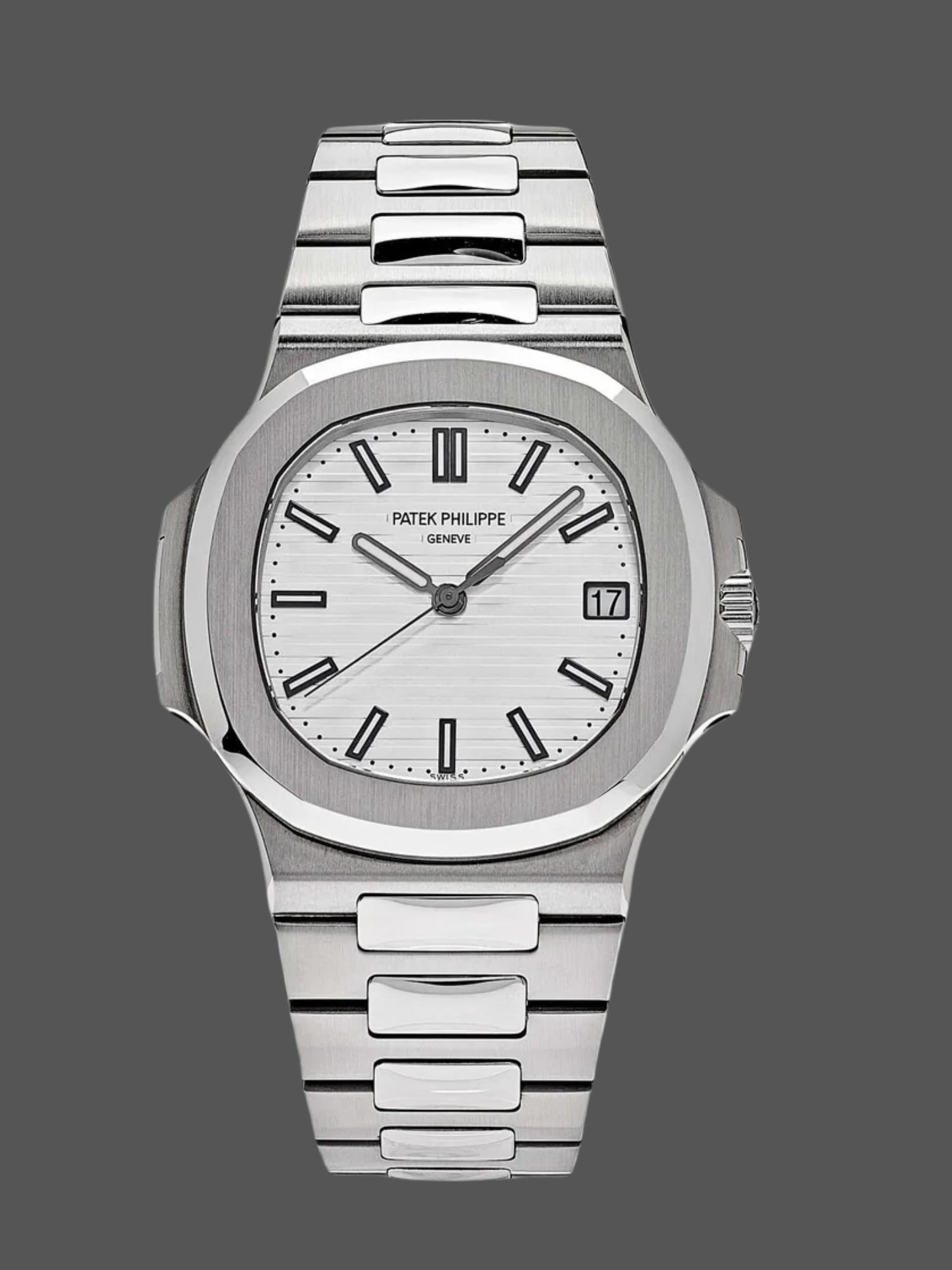 Nautilus 5711 1A 011 Super clone – 40mm White Dial Titanium Mens Analog Watch