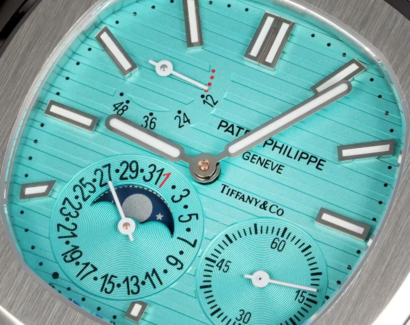Super clone 5712 watch – Pastel‑Blue Micro‑Rotor Edition