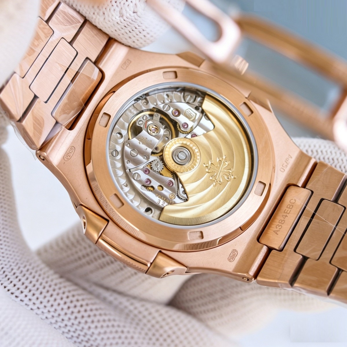 5711 Super Clone Rose Gold | Brown Dial Dual-Signed Edition