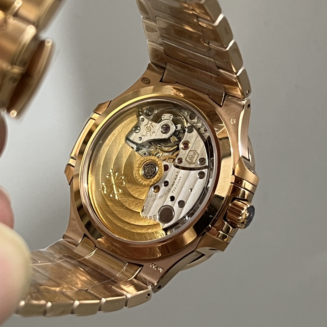 Nautilus 7118 1300R 001 Super Clone Luxe Rose Gold Ladies Watch