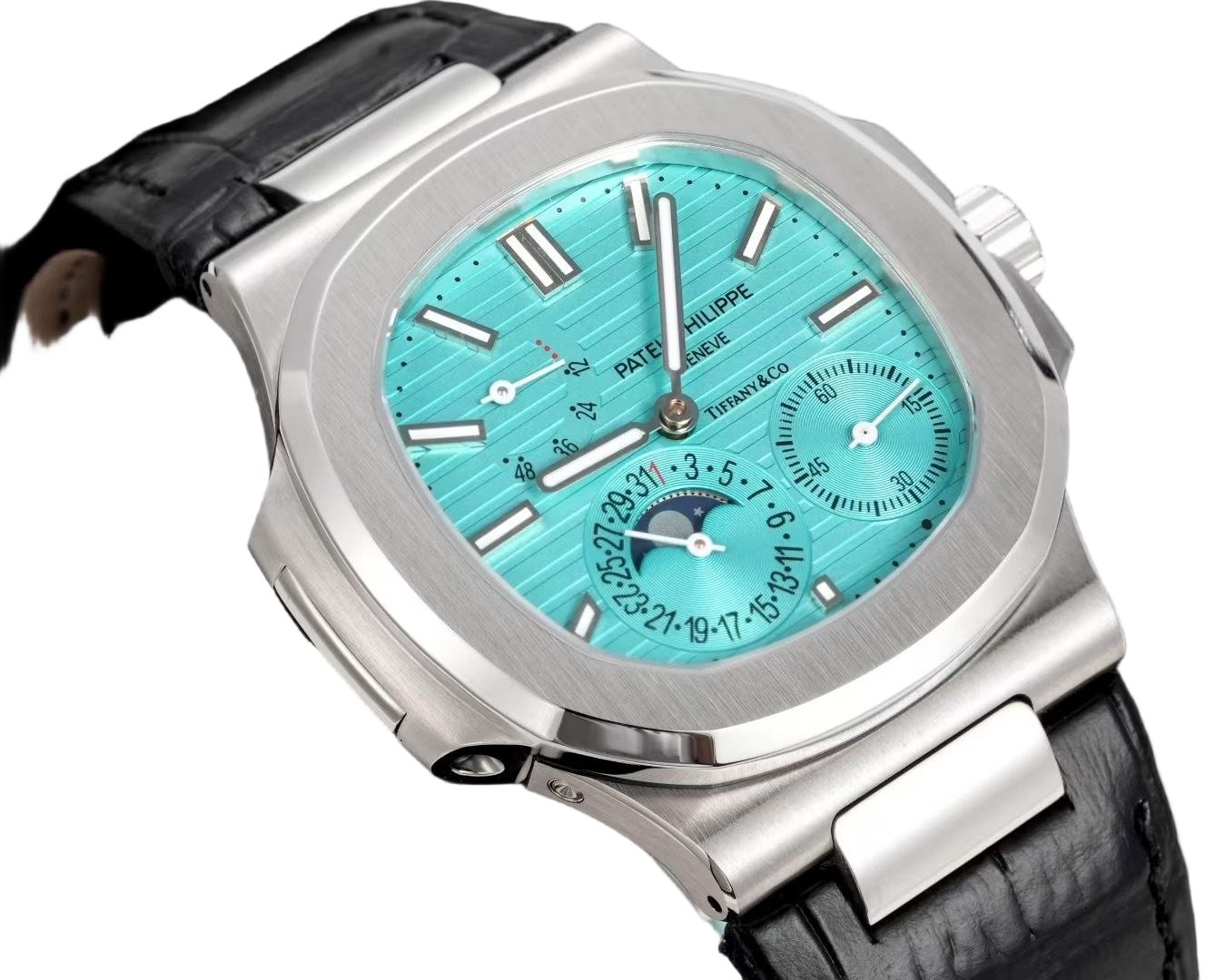 5712 Watch Super Clone – Pastel‑Blue Micro‑Rotor Edition