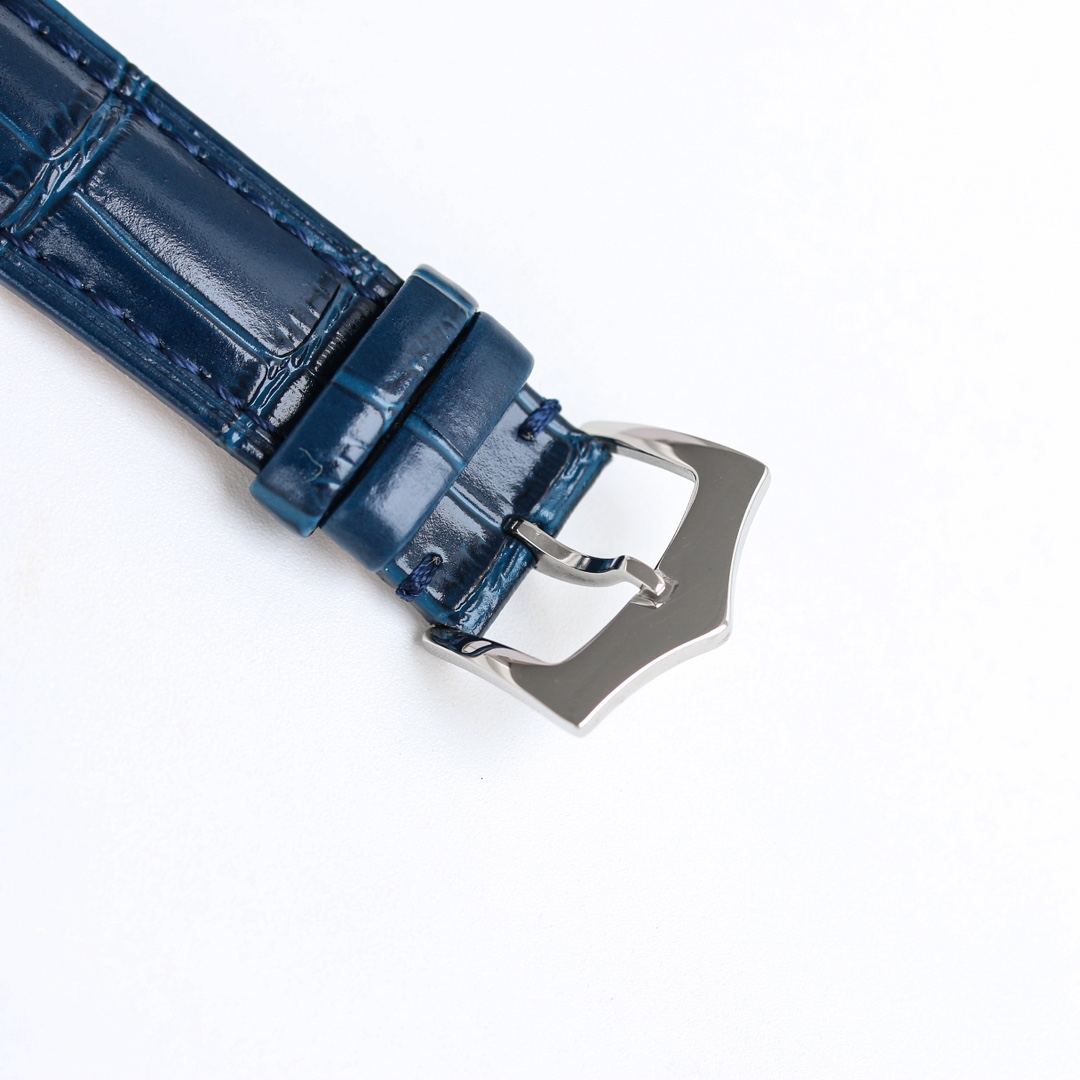 5960/1G-001 Super Clone | White Gold Diamond Bezel Blue Dial