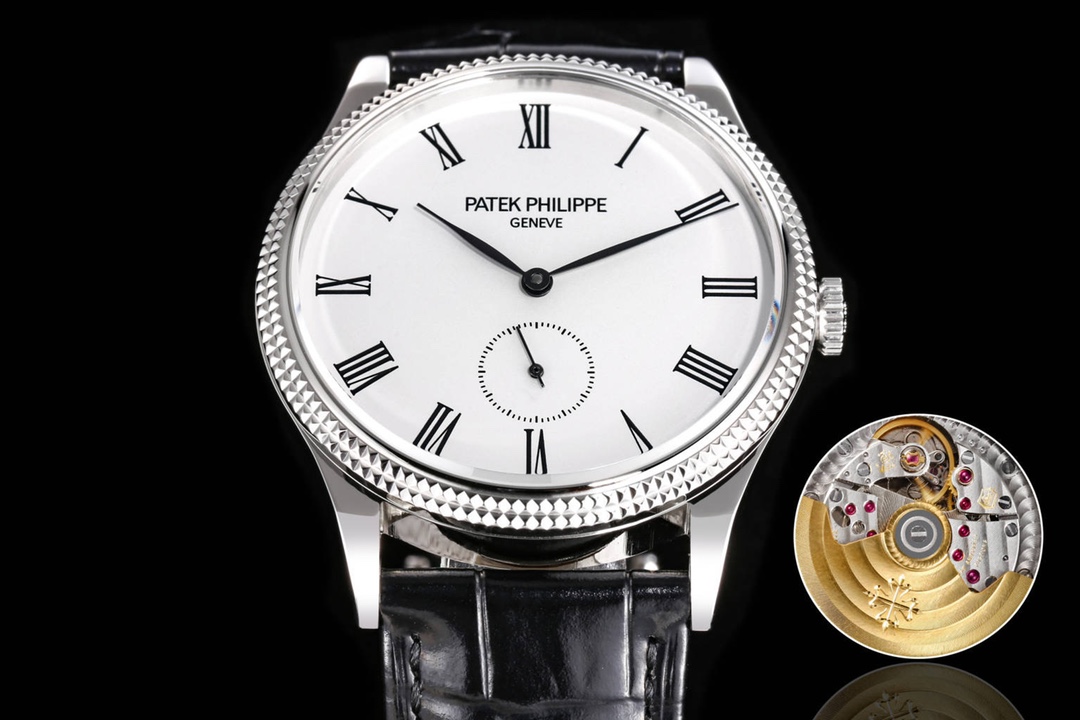 Patek Philippe 5119G‑001 Super Clone White Gold Calatrava Unisex Dress Watch