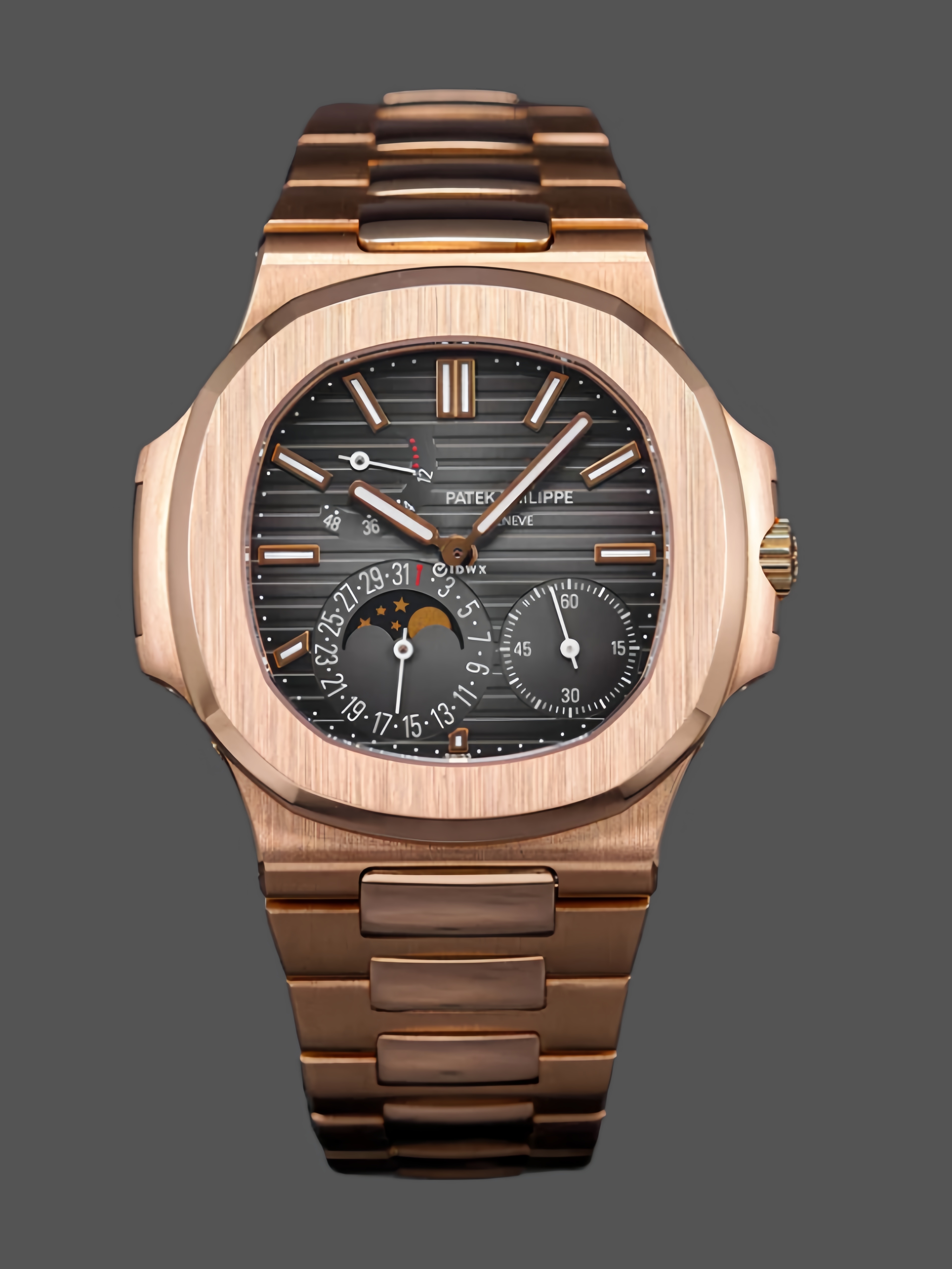 Nautilus 5712 Super Clone – 5712 1R 001 Rose Gold Stainless Steel Timepiece