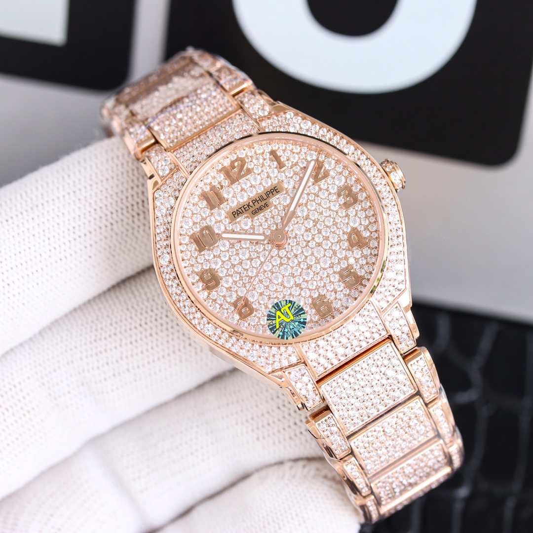 Patek Philippe 7300 Super Clone 7300 1450R 001 Elegant Ladies Timepiece