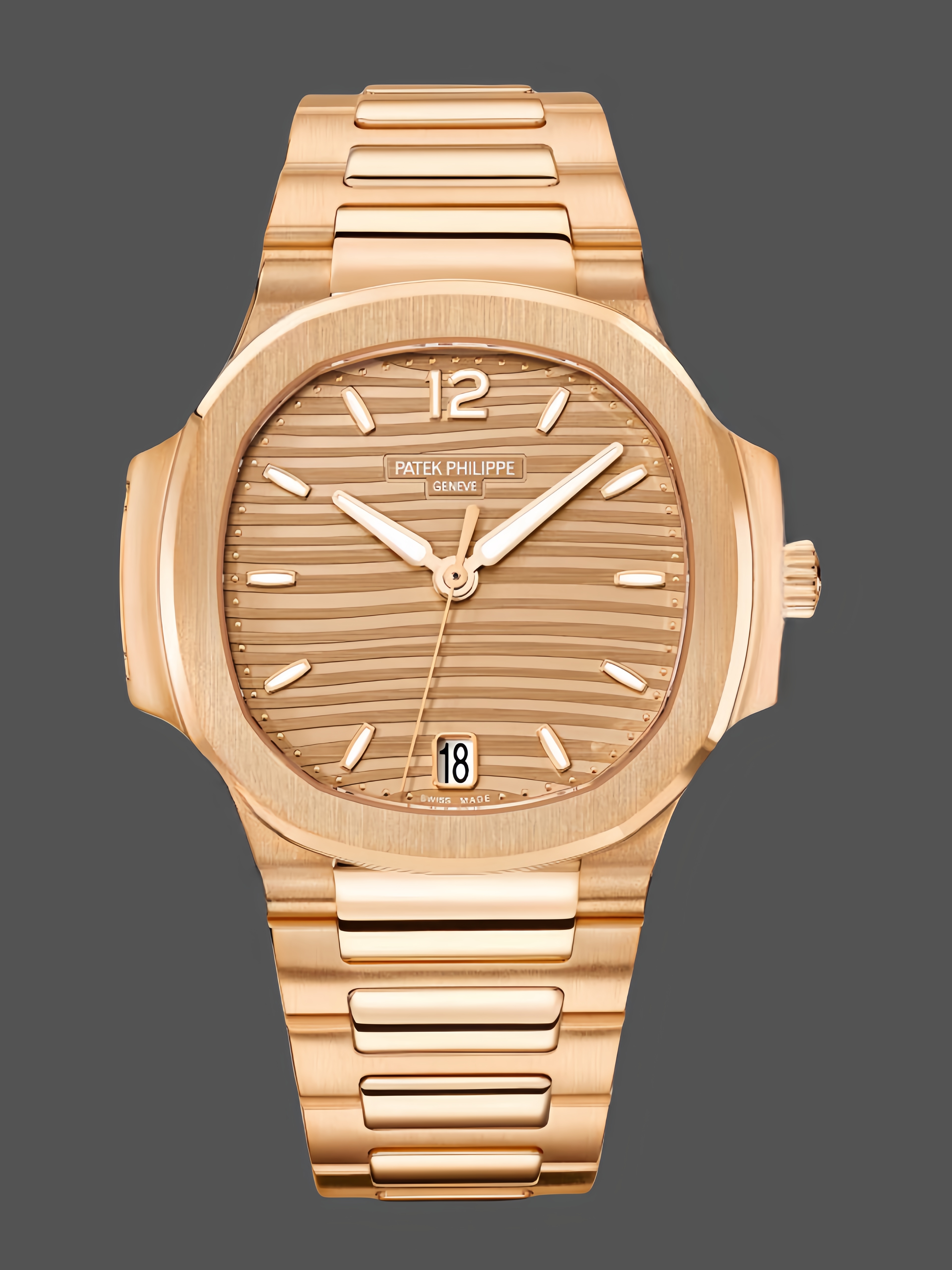 Nautilus 7118 Super clone – 40mm Gold Titanium Daily‑Wear Luxury Timepiece
