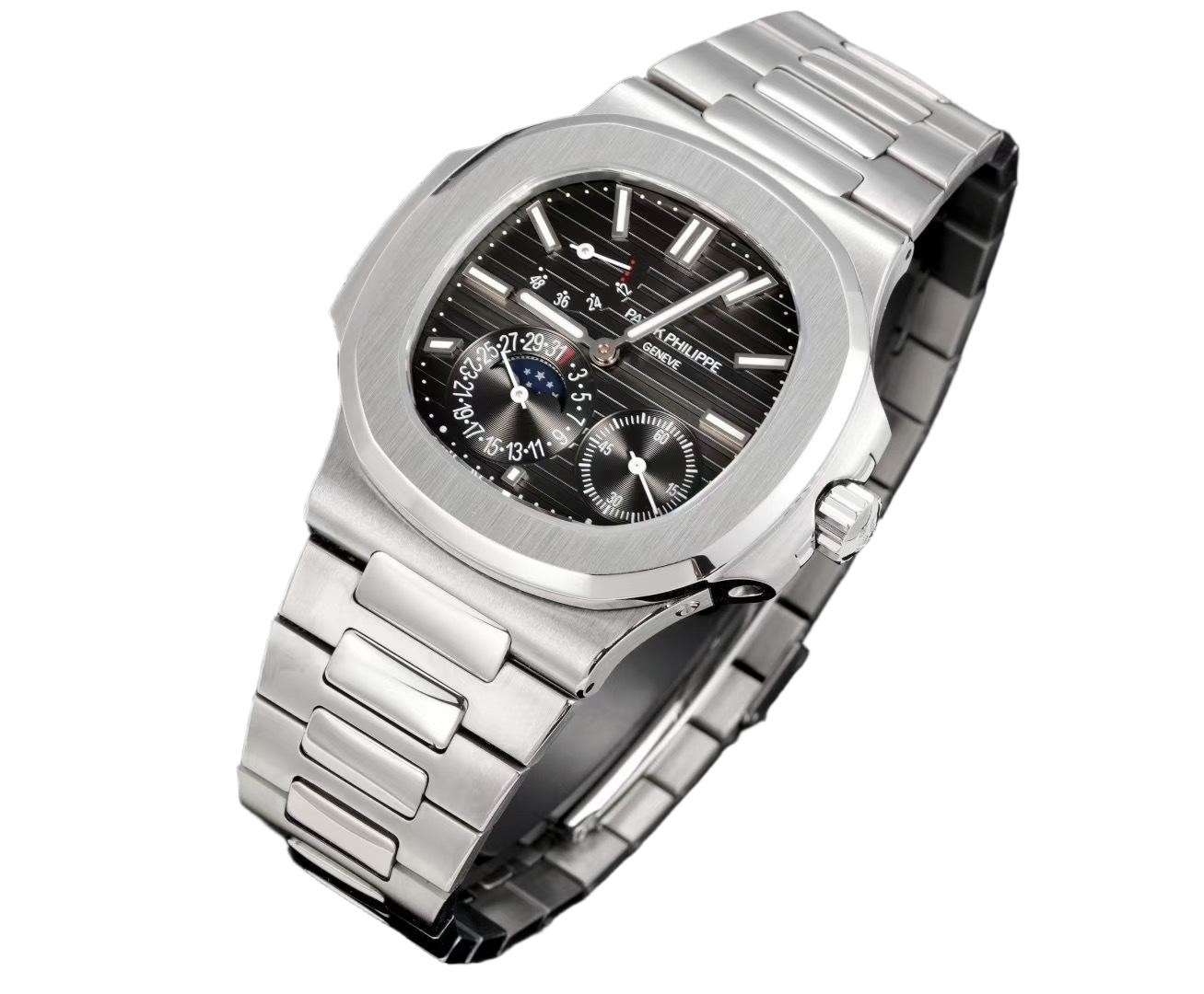 Super clone 5712 Watch – Black Dial Elegance